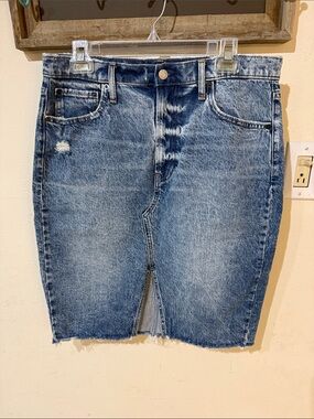 GAP Blue Denim Pencil Skirt